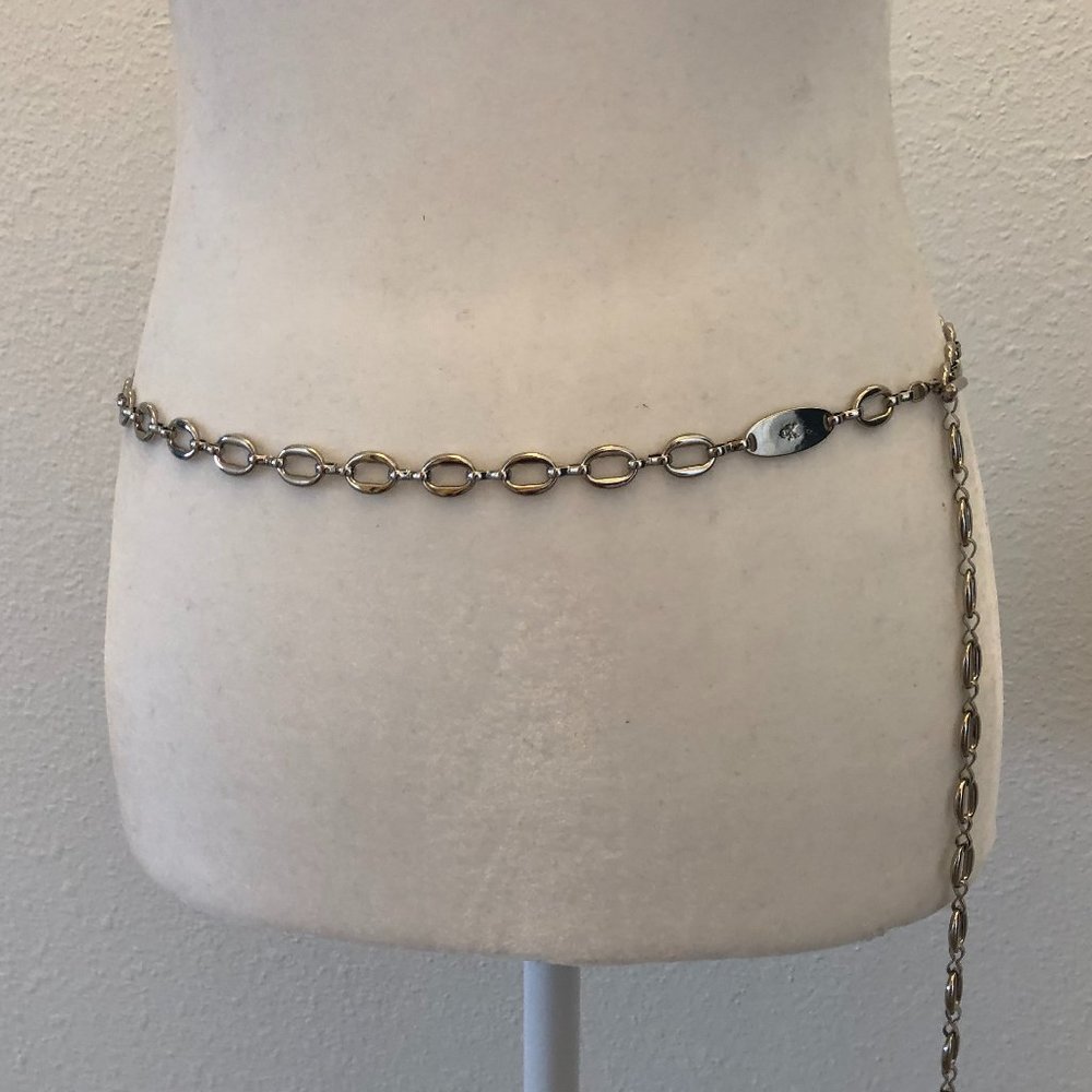 Price Drop!! *All Belts 3/$25* Calvin Klein Silver Chain Belt